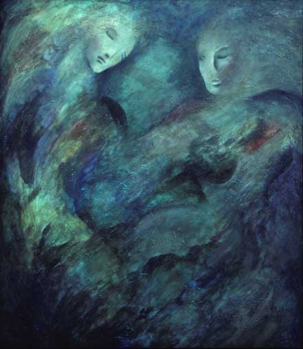 Original Painting Celestial Dance, top art galleries London, Paris, Rome, New York City, Hong Kong, Athens, Geneva and Los Angeles.